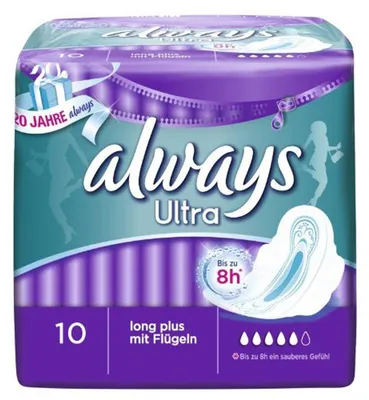 Image de Always Bindes Ultra Long Plus 10 paires