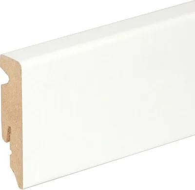 Produktbild von Sockelleiste "Manta" 15 x 58 mm weiß foliert