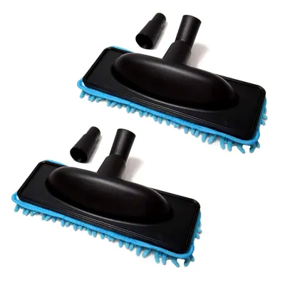 Produktbild von 2er Set Staubsauger Universal Bodendüse mit Mikrofaser Wischmop Wasserstaubsauger Wischdüse Hartbodendüse Universell Bodenwischer Düse