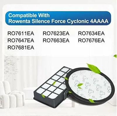 Produktbild von Filter für Rowenta Silence Force Cyclonic 4AAAA RO7647EA RO7663EA RO7676EA RO7681EA (Modell RO76xx) Staubsauger, Ersatzfilterzubehör ZR903701