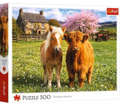 Produktbild von TREFL Puzzlespiel auf der Farm 500 DLKS