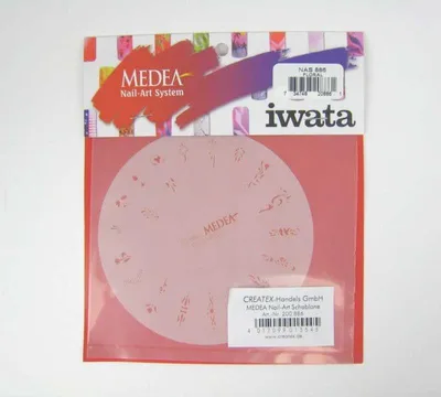 Produktbild von Nail-Art Schablone Floral VIMNAS886 *** Aktionsartikel