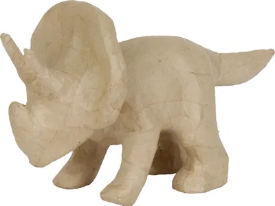 Immagine prodotto di Figurina Decopatch Pappmaché Triceratops S