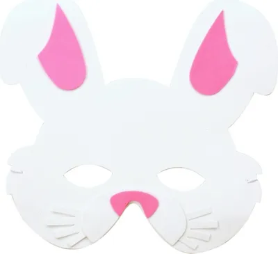 Produktbild von Kaninchen-Maske für Kinder - Einheitsgröße