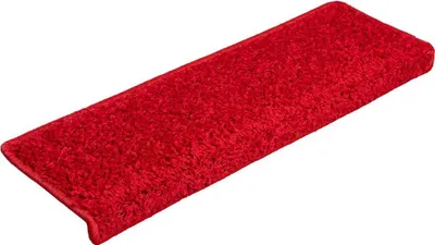 Immagine prodotto di Tappetini per scale 20 pz 65x21x4 cm Rosso Bordo rettangolare