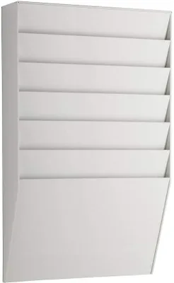Produktbild von PAPERFLOW Wandprospekthalter - 6 Fächer - für A4 (210 x 297 mm)