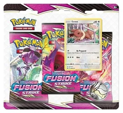 Image de Pokémon Fusion Strike : Blister 3 pièces Évoli
