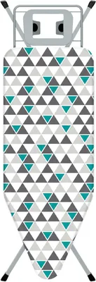 Produktbild von STANEW Bügelbrett 120 x 45 cm,Klappbares Bügelbretter Bügeltisch für Dampfbügeleisen,Sicherheitsschließsystem,höhenverstellbar,Dreieck