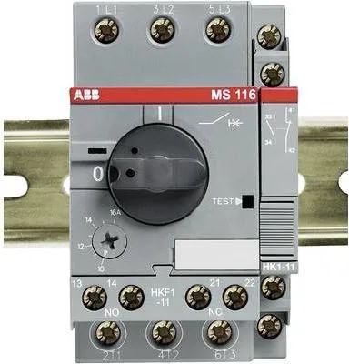 Image de ABB Motorschutzschalter einstellbar 690 V/AC 6.3 A MS 116-6,3 1 St. (1SAM 250 000 R1009)