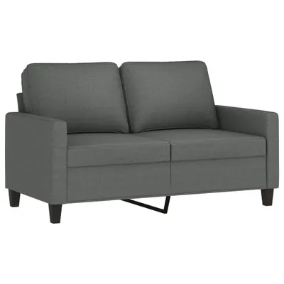 Produktbild von vidaXL 2-Sitzer-Sofa Dunkelgrau 120 cm Stoff