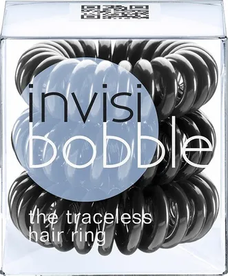 Produktbild von Invisibobble ORIGINAL True Black - Haargummi 3 Stück