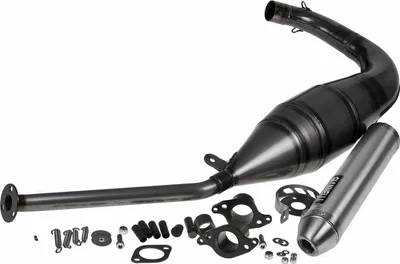 Produktbild von Giannelli Auspuffanlage Strada mit Zulassung, Aluminium kompatibel mit Aprilia RS 125 94-10 / Tuono 125 03-04