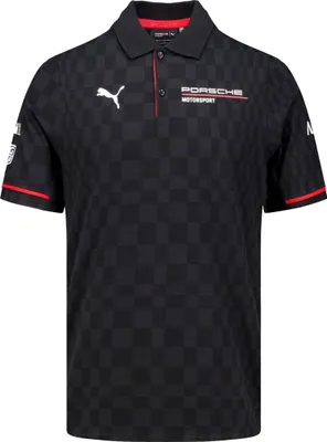 Produktbild von Porsche Motorsport Team Polohemd - schwarz