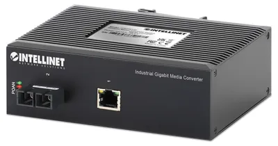 Productafbeelding van Intellinet 508346 INTELLINET Industrieel Gigabit media-omzetter SC, bereik 20 km, IP40
