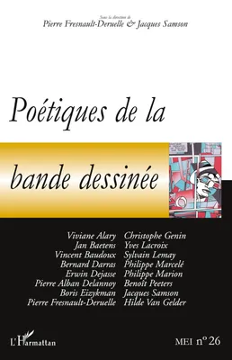 Produktbild von Poétiques de la bande dessinée