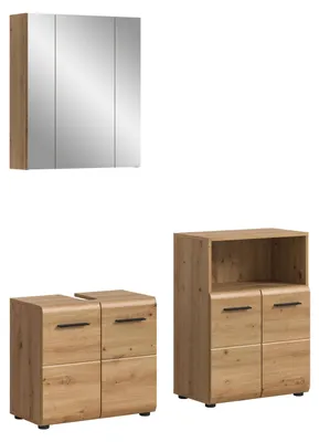 Produktbild von Bad Set Ice 6 | 3-teilig | Artisan Oak ohne Aufsatzleuchte