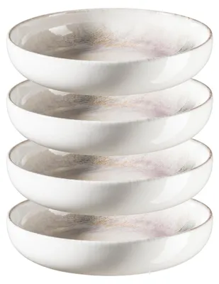 Produktbild von Suppenteller-Set, Steinzeug Suppenteller-Set, Steinzeug Aquarellia Mäser