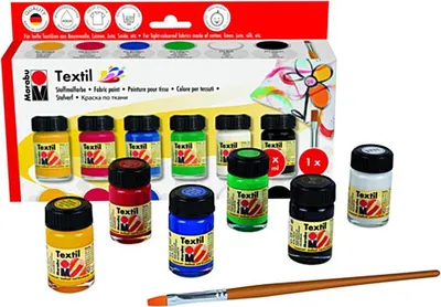 Produktbild von Marabu Textilfarbe "Textil", Starter Set