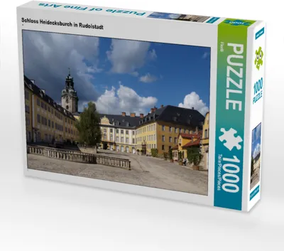 Produktbild von CALVENDO Puzzle Schloss Heidecksburch in Rudolstadt | 1000 Teile Lege-Größe 64x48cm Foto-Puzzle für glückliche Stunden