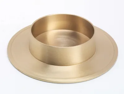 Produktbild von Osterkerzen Kerzenhalter Messing Gold Matt für Ø 80 mm Kerzen