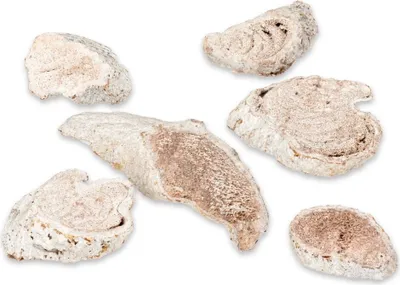 Produktbild von Lianen Holzscheiben weiß 0,5kg