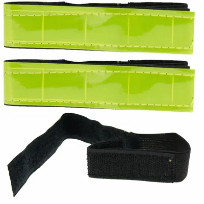 Produktbild von Reflektorband Kinder Sicherheit Fahrradband Sicherheitsband Klettband Neon