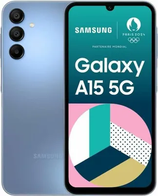 Produktbild von Galaxy A15 5G, Blue Black, 128 GB