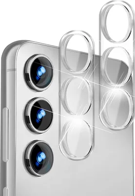 Produktbild von NALIA [2 Stück] Kamera-Schutzglas für Samsung Galaxy S24 Glas, Klarer Kratzfester 9H Linsen-Schutz für Rückkamera