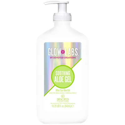 Produktbild von Devoted Creation - Glow Labs - Soothing Aloe Gel - after sun aloe gel - 540ml