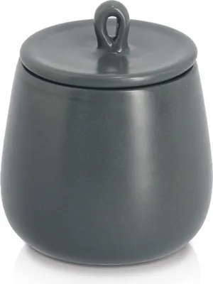 Produktbild von ZELLER 19393 Gewürzdose 220 ml aus Keramik, schwarz