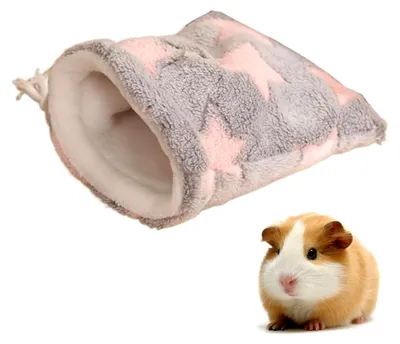 Produktbild von Schlafsack für Kleintiere, Nestbett mit Kordelzug und seitlichen Belüftungslöchern
