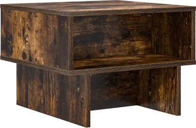 Produktbild von vidaXL Couchtisch Geräucherte Eiche 48 x 46 x 35 cm Holzwerkstoff