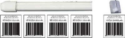 Obrázek produktu pro vitrážka 100BL-2ks+4skobičky_EXTPLASTIMEX