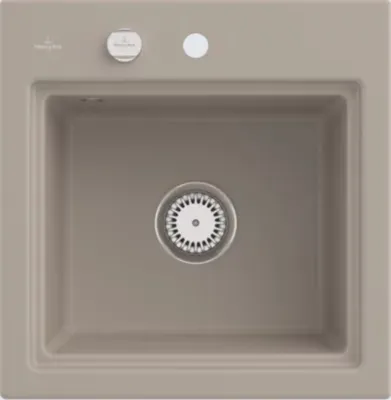 Produktbild von Villeroy & Boch Keramikspüle 335A02AM, Subway Style 50 S Einbauspüle - inkl.