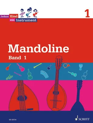 Produktbild von Jedem Kind ein Instrument: Band 1 - JeKi, Mandoline Schülerheft