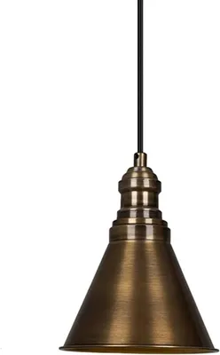 Produktbild von Pendelleuchte Cole Industrielle Pendelleuchte 16 cm Hangellampe Vintage Antike Lampe