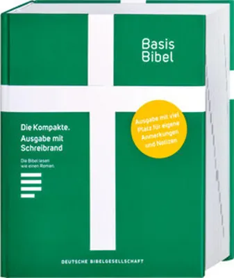 Produktbild von BasisBibel. Die Kompakte. Schreibrand