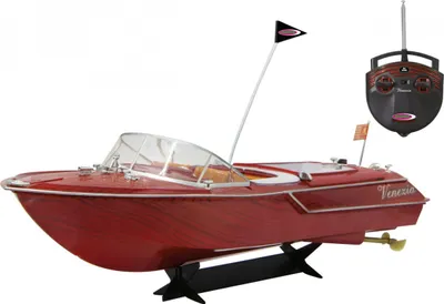 Produktbild von JAMARA Ferngesteuertes Boot Venezia Holzoptik 40 Mhz