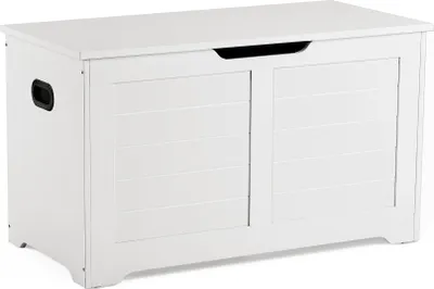 Obrázek produktu pro Lavice na boty VASAGLE s úložným prostorem, délka 80 cm, bílá