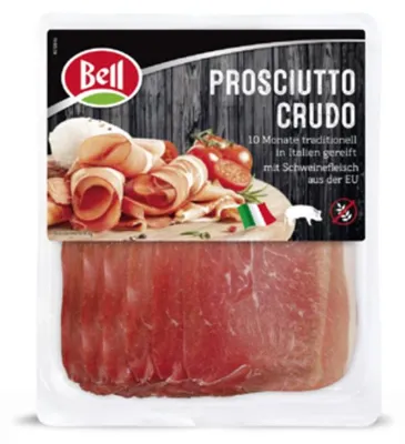 Obrázok produktu pre Szynka wieprzowa Prosciutto Crudo BELL 80 g