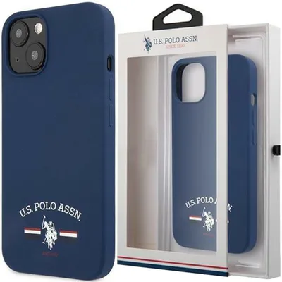 Produktbild von US Polo USHCP13SSFGV iPhone 13 mini 5.4 marineblau/marineblau Silikonkollektion