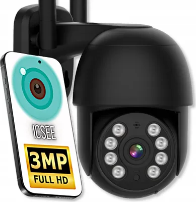 Produktbild von Wi-Fi 3Mpx Ptz Ip Externe Kamera, Bewegungserkennung Und Syluet, Ip66