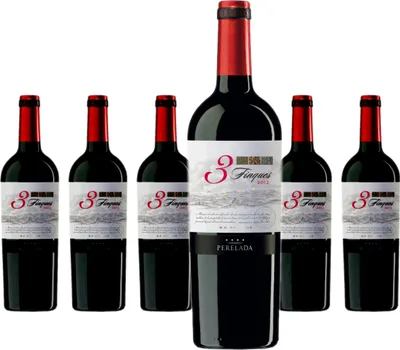 Produktbild von 6 x Castillo Perelada 3 Finques (Fincas) Crianza