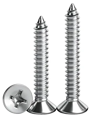 Productafbeelding van Zelfschrijvende schroeven M4x8mm - 50 stuks vlakkop