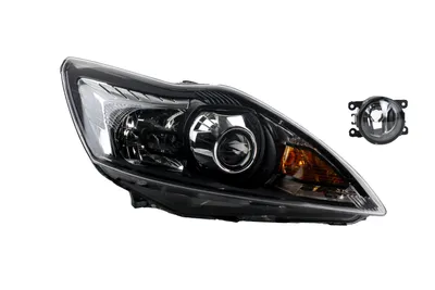 Produktbild von Scheinwerfer passend für Ford Focus 05 02/2008-01/2011 D1S H1 Re. + Nebel. 1521208 1574937 1744967 1679606 8M5113005CA 8M5113005CB 8M5113 Johns