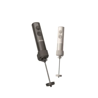 Produktbild von Outin OTMF-LG-01-SS Ręczny spieniacz do mleka, Schaumaufschäumer, OutIn, Outin Mino, Nano, Silber, Edelstahl, Aluminium, Silikon, 39 mm