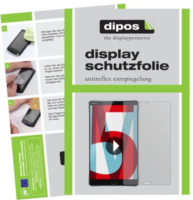 Produktbild von 2x Schutzfolie für Huawei Mediapad M5 8 Zoll matt Displayschutzfolie Display