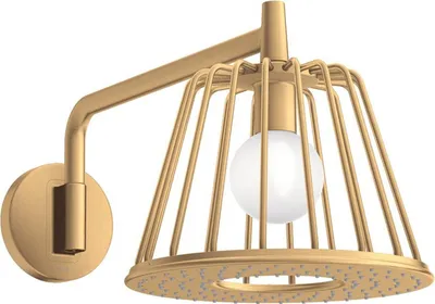 Immagine prodotto di hansgrohe AXOR Starck ShowerSelect LampSelect LampShower 1jet avec bras de douche 380 mm, raccord mural, 26031950, 26031950