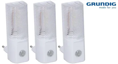 Produktbild von LED-Nachtlichter 3er-Set Nachtlicht Nachtlampe Notlicht Steckdose Baby Kinder