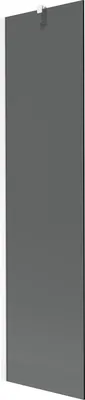Immagine prodotto di Mexen Next paravento per vasca da bagno 1-anta 50 x 150 cm, grafite, bianco - 895-050-000-00-40-20